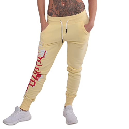 Yakuza Damen FS Urban Jogginghose, Pale Banana, XS von Yakuza