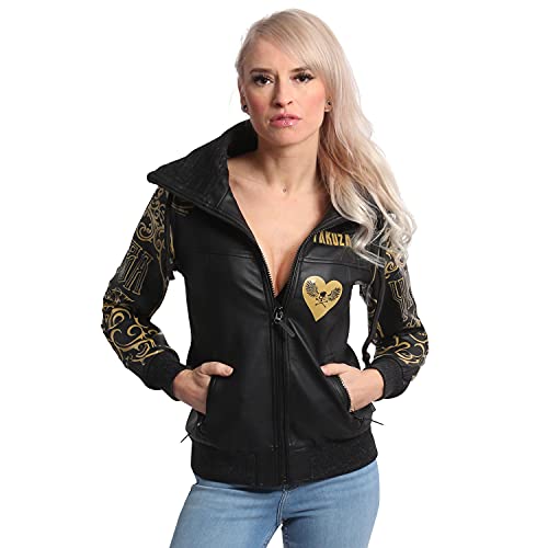 Yakuza Damen Golden Tribe Core Jacke, Schwarz, XS Yakuza Damen Golden Tribe Core Jacke, Schwarz, XS von Yakuza