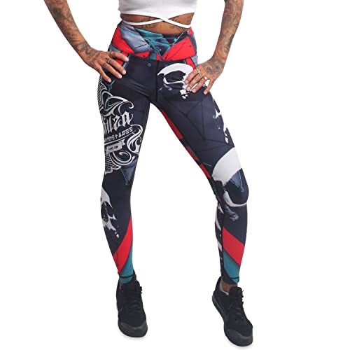 Yakuza Damen L.S.D. Slide Leggings, Bunt, L von Yakuza