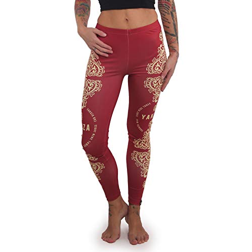 Yakuza Damen Ornamentic Leggings, Chili Pepper, XXS von Yakuza