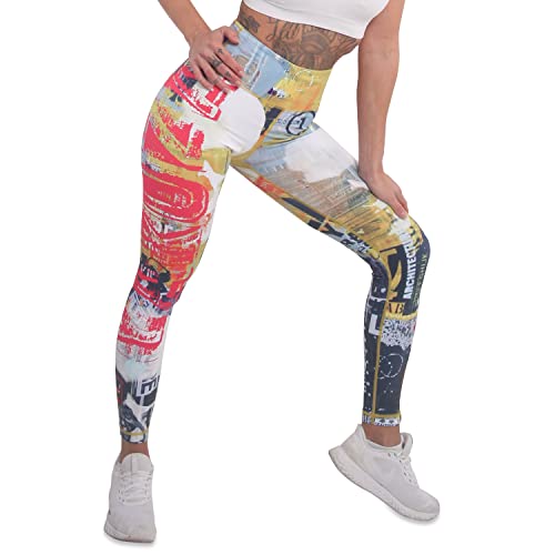 Yakuza Damen Play Slide Leggings, Bunt, M von Yakuza