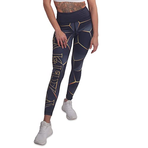 Yakuza Damen Rhomb Slide Leggings, Schwarz, L von Yakuza