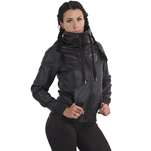 Yakuza Damen Skullagram Core Jacke, Schwarz, XXL von Yakuza