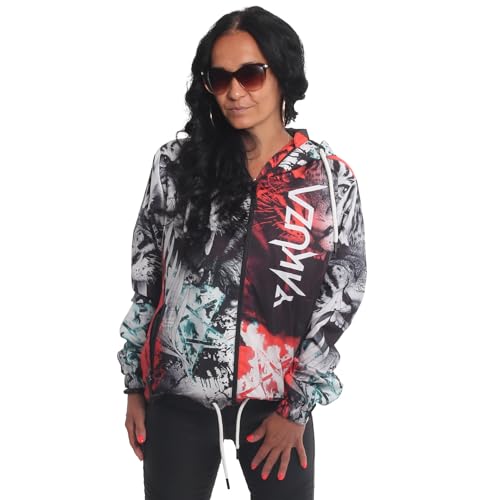 Yakuza Damen Tiger Windbreaker, Bunt, 3XL von Yakuza