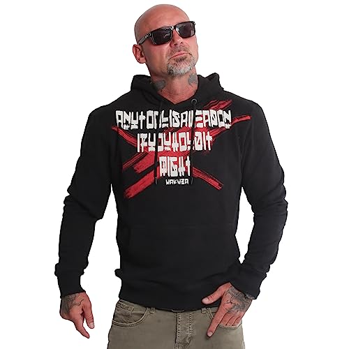 Yakuza Herren Any Tool Kapuzenpullover, Schwarz, L von Yakuza