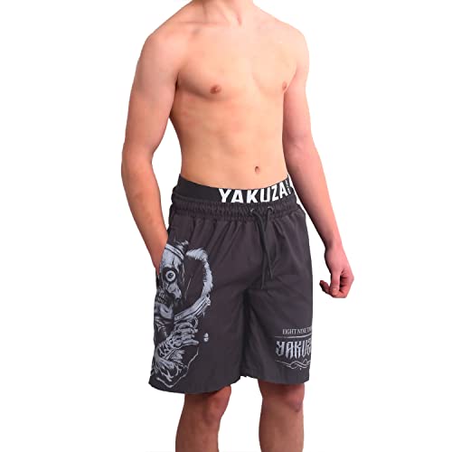 Yakuza Herren Armed Clown Badeshorts, Schwarz, L von Yakuza