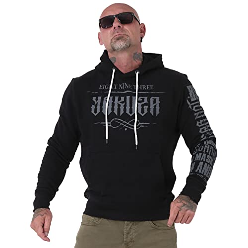 Yakuza Herren Armed Clown Kapuzenpullover, Schwarz, 3XL von Yakuza