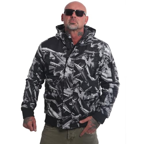 Yakuza Herren Armory Ultimate Winterjacke, Schwarz, 3XL von Yakuza