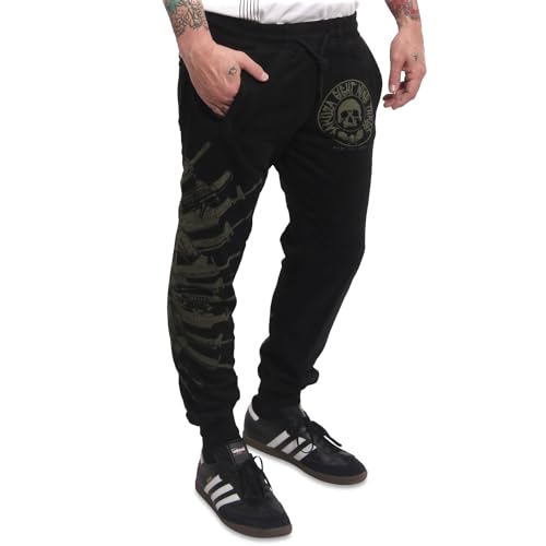 Yakuza Herren Armory Wings Casual Jogginghose, Schwarz, M von Yakuza