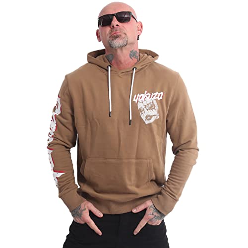 Yakuza Herren Bad Bitx Kapuzenpullover, Otter, L von Yakuza