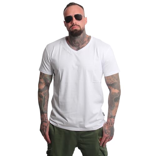 Yakuza Herren Bare Regular Basic V-Neck T-Shirt von Yakuza