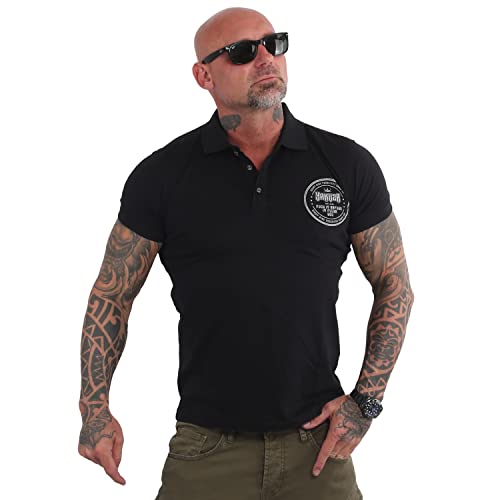 Yakuza Herren Before You Polo Shirt, Schwarz, 4XL von Yakuza