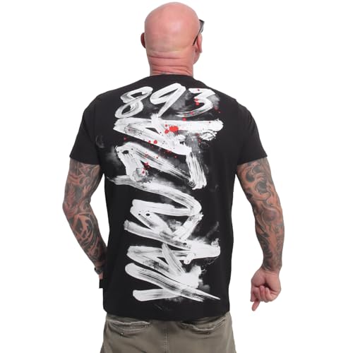 Yakuza Herren Brushed V02 T-Shirt, Schwarz, S Yakuza Herren Brushed V02 T-Shirt, Schwarz, S von Yakuza