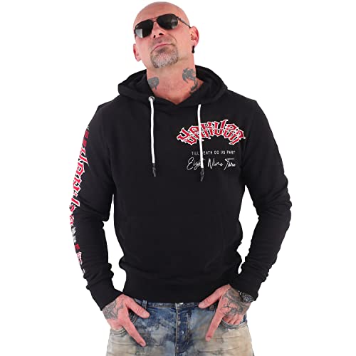 Yakuza Herren Bulletproof Kapuzenpullover, Schwarz, S von Yakuza