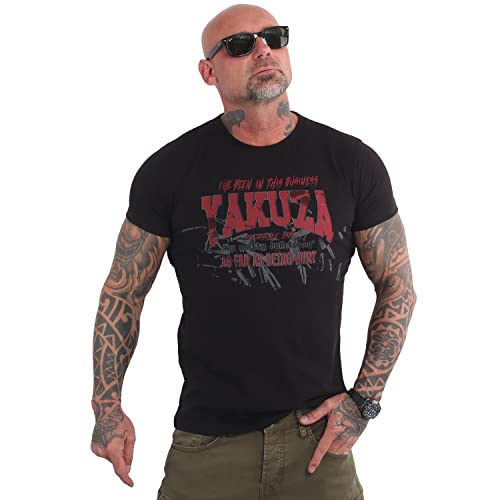 Yakuza Herren Business T-Shirt, Schwarz, XL von Yakuza