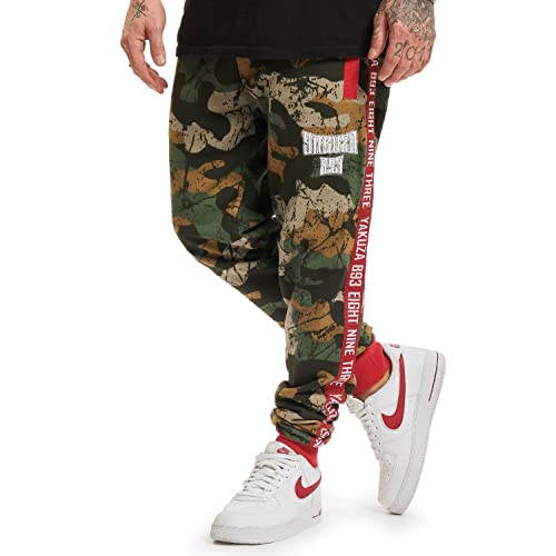 Yakuza Herren Casual Day Jogginghose, Camouflage, L von Yakuza