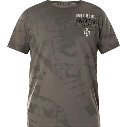 Yakuza Herren Circus T-Shirt, Steel Gray, XXL von Yakuza