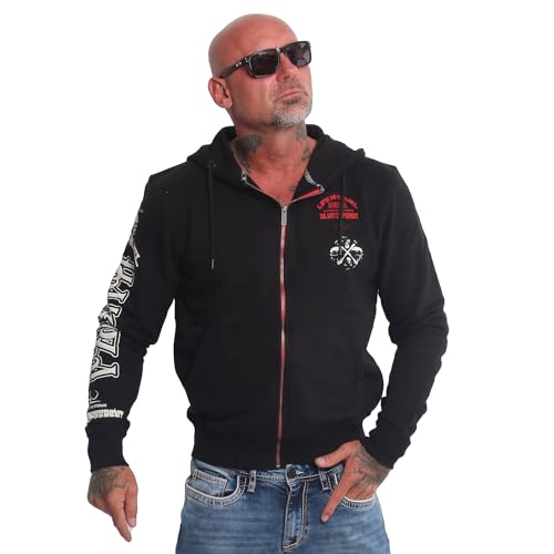 Yakuza Herren Cruel Kapuzenjacke, Schwarz, 3XL von Yakuza