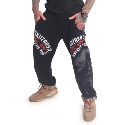 Yakuza Herren DWDY Loose Jogginghose, Schwarz, S von Yakuza