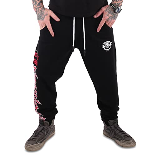 Yakuza Herren Deathbed Loose Jogginghose, Schwarz, S von Yakuza