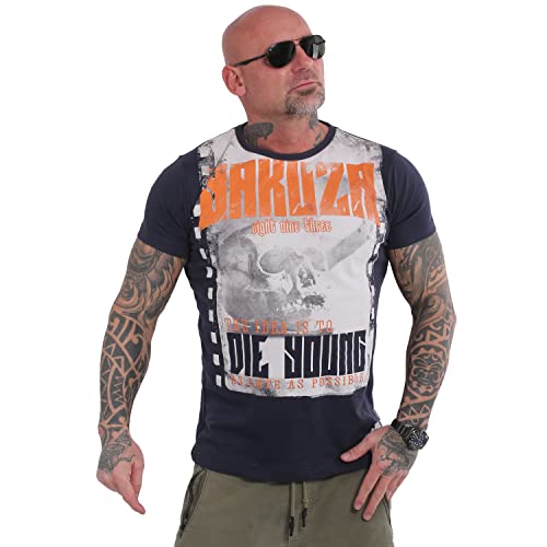 Yakuza Herren Die Young T-Shirt, Parisian Night, XXL von Yakuza