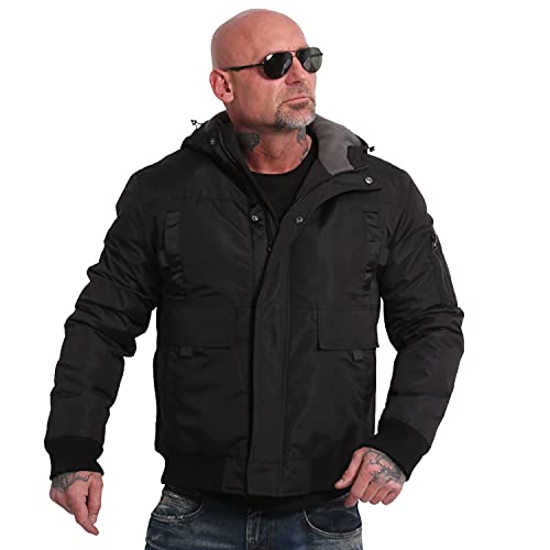 Yakuza Herren EMB Signz Ultimate Winterjacke, Schwarz, M von Yakuza