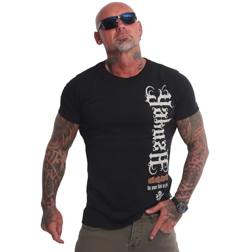 Yakuza Herren Evil Only T-Shirt, Schwarz, L von Yakuza