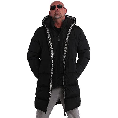 Yakuza Herren FCK Society 2Pad Parka, Schwarz, S von Yakuza