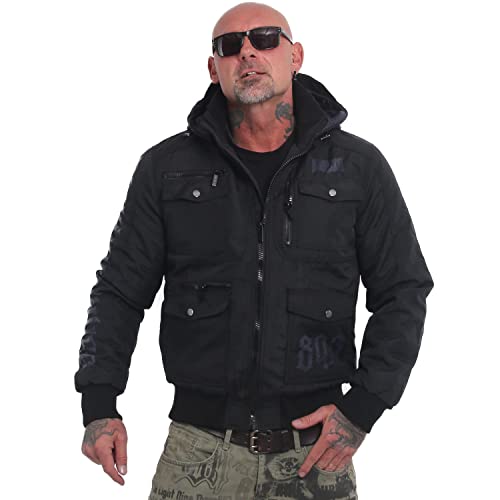 Yakuza Herren FS Troop Winterjacke, Schwarz, L von Yakuza