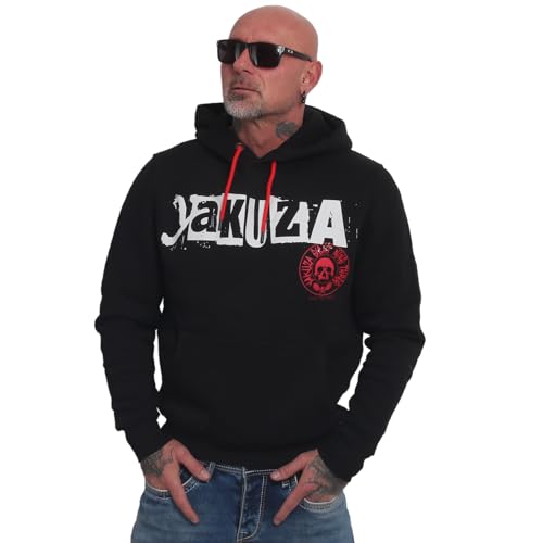 Yakuza Herren FU Kapuzenpullover, Schwarz, L von Yakuza