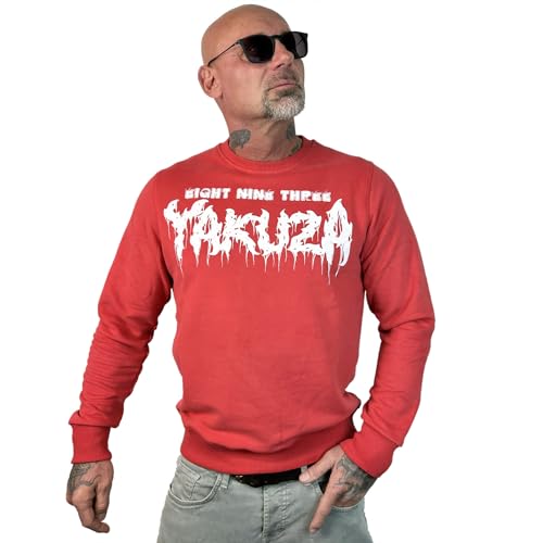 Yakuza Herren Failure Pullover, Ribbon Red, 5XL von Yakuza