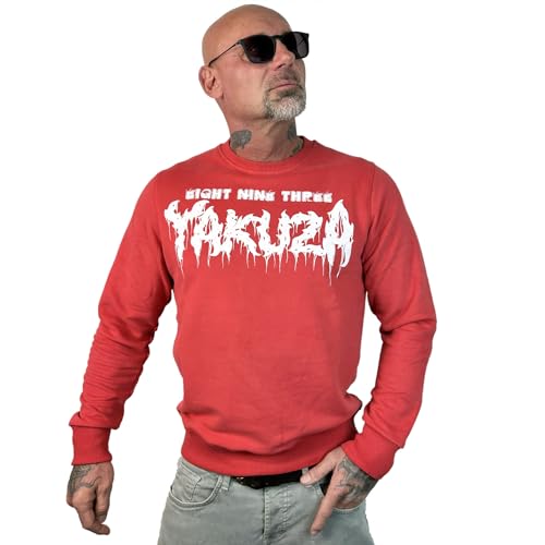 Yakuza Herren Failure Pullover, Ribbon Red, XL von Yakuza