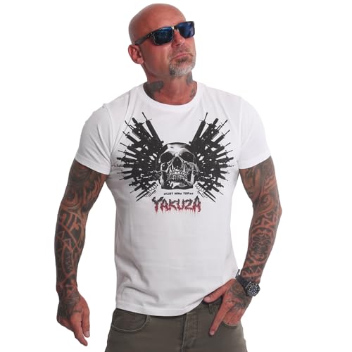 Yakuza Herren Failure T-Shirt, Weiß, 3XL von Yakuza