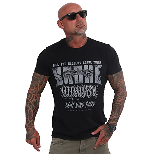 Yakuza Herren First Snake T-Shirt, Schwarz, 3XL von Yakuza