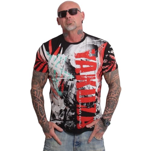 Yakuza Herren Ghost Allover Regular T-Shirt, Schwarz, XXL Yakuza Herren Ghost Allover Regular T-Shirt, Schwarz, XXL von Yakuza