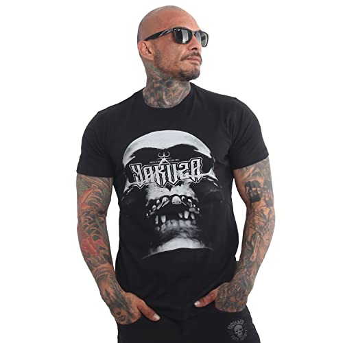 Yakuza Herren Ghost Skull T-Shirt, Schwarz, L von Yakuza