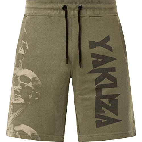 Yakuza Herren Graveyard Sweat Shorts, Grape Leaf, S von Yakuza