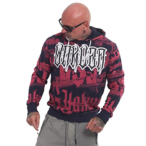 Yakuza Herren Metal System Kapuzenpullover, Parisian Night, XXL von Yakuza