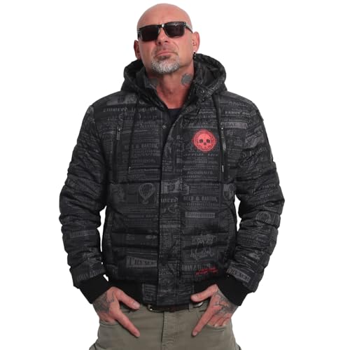 Yakuza Herren Newz Force Winterjacke, Schwarz, 3XL von Yakuza