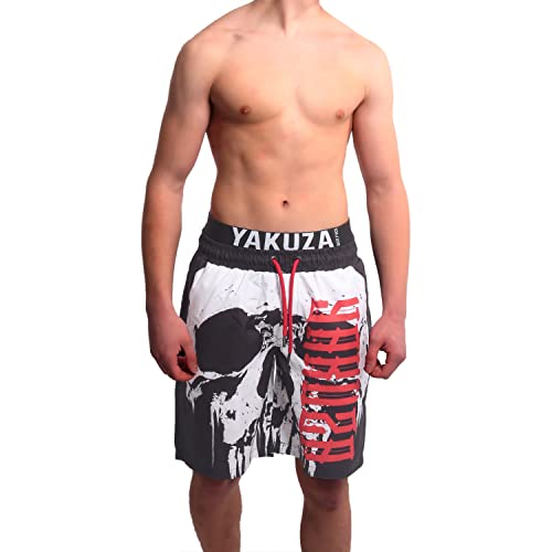 Yakuza Herren Noggin Badeshorts, Schwarz, 3XL von Yakuza