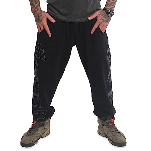 Yakuza Herren Noggin Loose Jogginghose, Schwarz, 4XL von Yakuza