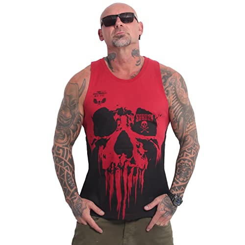 Yakuza Herren Noggin Slim Tanktop, Chili Pepper, 4XL von Yakuza