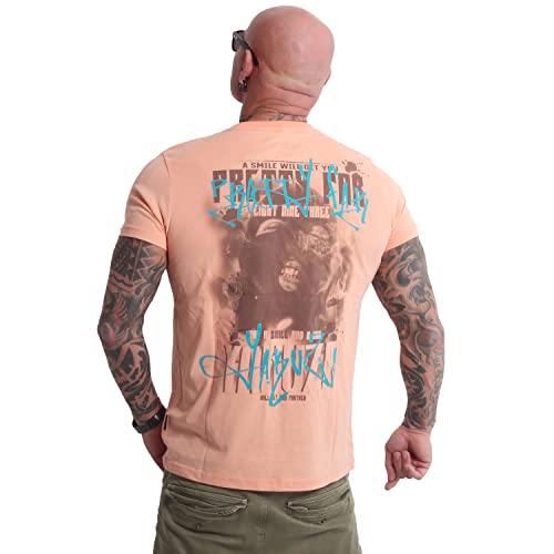 Yakuza Herren Pretty Far T-Shirt, Papaya Punch, S von Yakuza