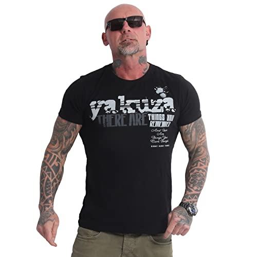 Yakuza Herren Remember T-Shirt, Schwarz, M von Yakuza