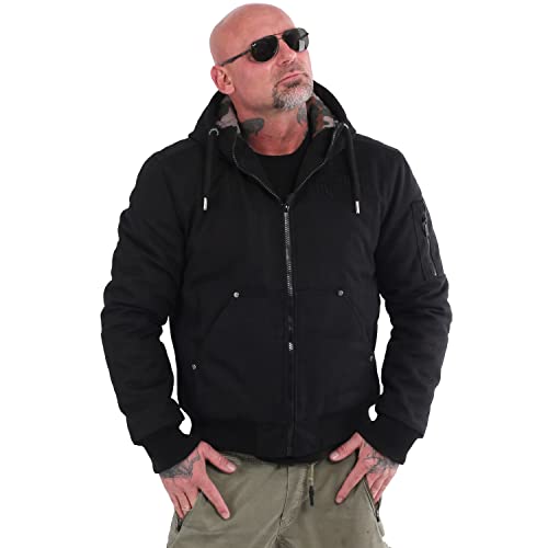 Yakuza Herren Rules Rookie Winterjacke, Schwarz, XXL von Yakuza