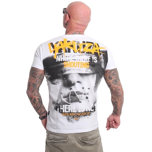 Yakuza Herren Shouting T-Shirt, Weiß, L von Yakuza