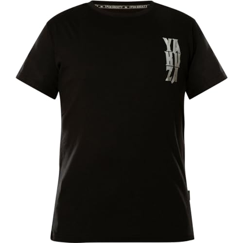 Yakuza Herren Signature T-Shirt, Schwarz Rflx, 6XL von Yakuza