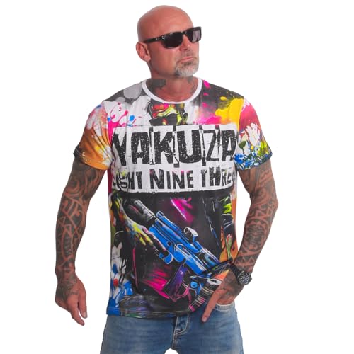 Yakuza Herren Specialist Allover Regular T-Shirt von Yakuza