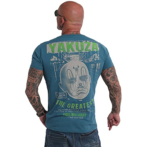 Yakuza Herren The Greatest T-Shirt, Mediterranea, 3XL von Yakuza