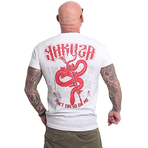 Yakuza Herren Tread T-Shirt, Weiß, 3XL von Yakuza